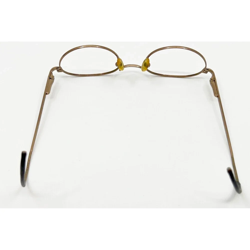 Timberland Eyeglasses Mens Brown P504 Round Metal Frame 140